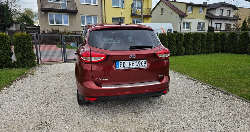 Ford C-MAX cena 38900 przebieg: 140000, rok produkcji 2015 z Piekary Śląskie małe 596